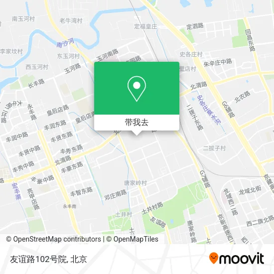 友谊路102号院地图