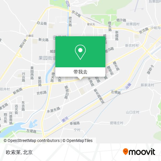 欧索莱地图