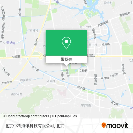 北京中科海讯科技有限公司地图
