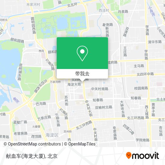 献血车(海龙大厦)地图