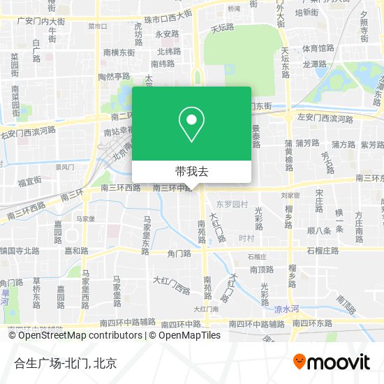 合生广场-北门地图