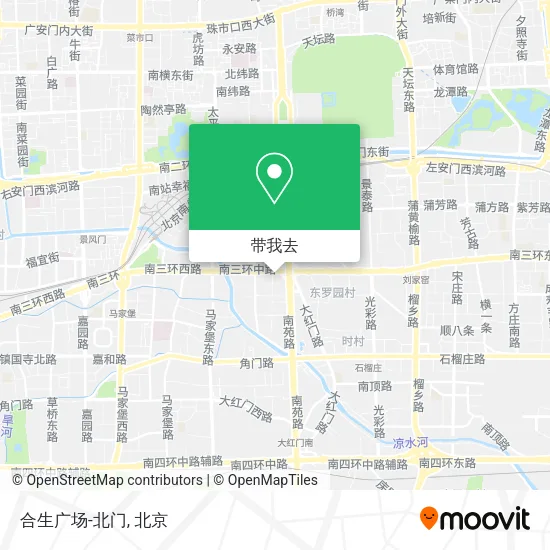 合生广场-北门地图