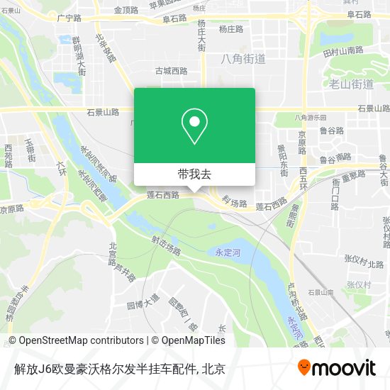 解放J6欧曼豪沃格尔发半挂车配件地图