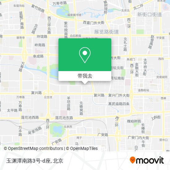 玉渊潭南路3号-d座地图