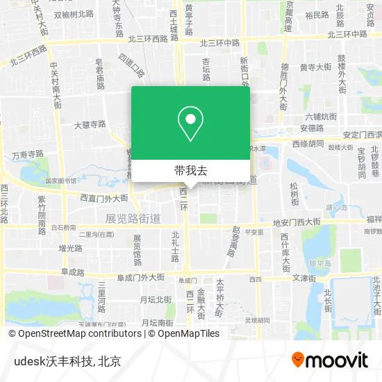 udesk沃丰科技地图