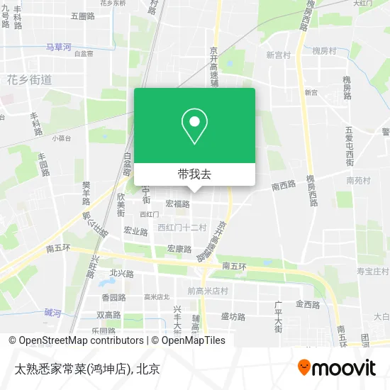 太熟悉家常菜(鸿坤店)地图
