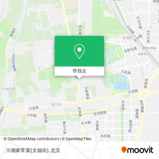 川湘家常菜(太福街)地图