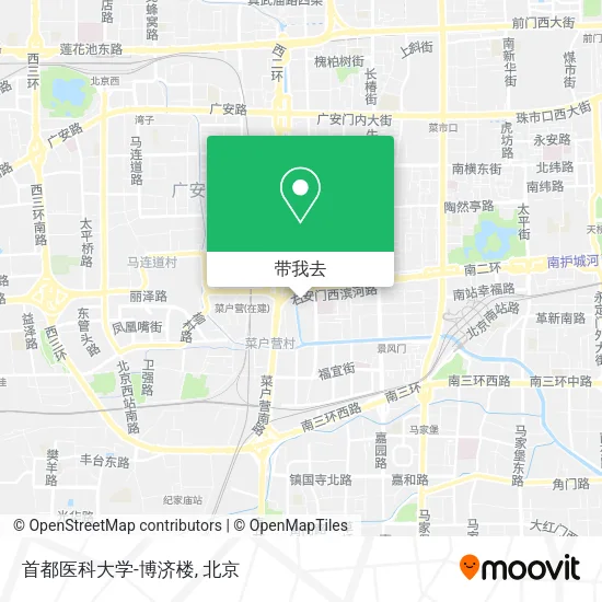 首都医科大学-博济楼地图