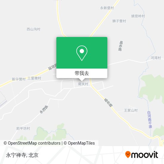 永宁禅寺地图