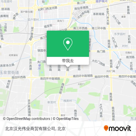 北京汉光伟业商贸有限公司地图