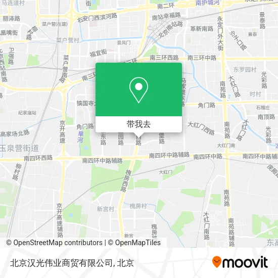 北京汉光伟业商贸有限公司地图
