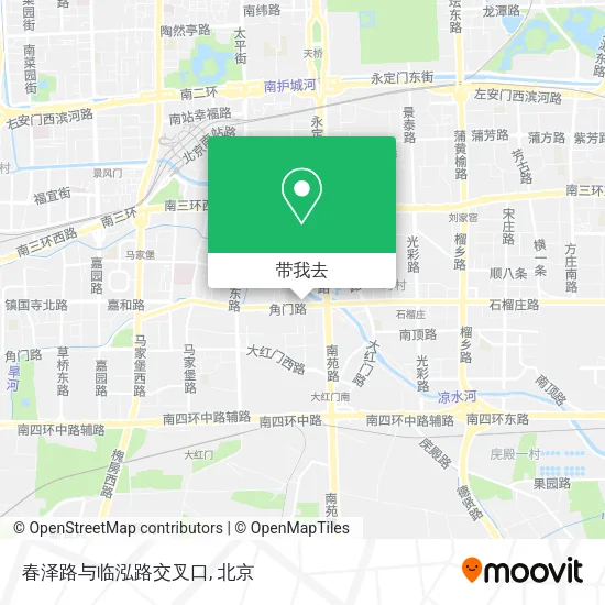 春泽路与临泓路交叉口地图
