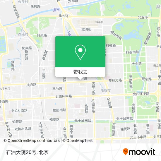石油大院20号地图