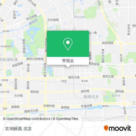 京润丽源地图