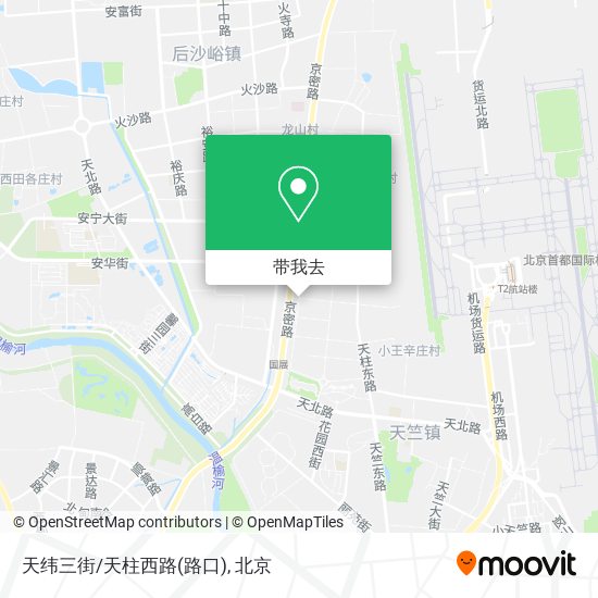 天纬三街/天柱西路(路口)地图