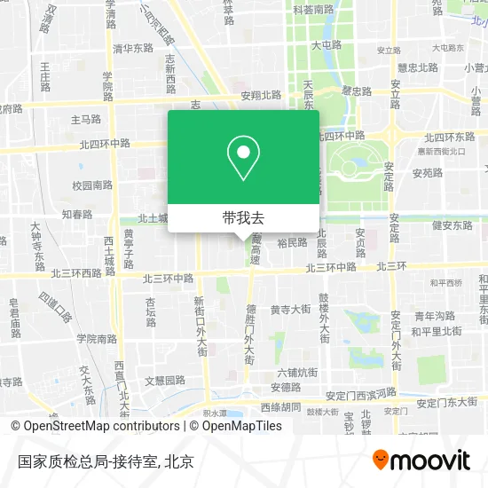 国家质检总局-接待室地图