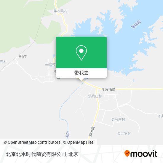 北京北水时代商贸有限公司地图