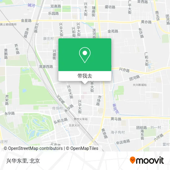 兴华东里地图