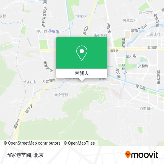 周家巷苗圃地图