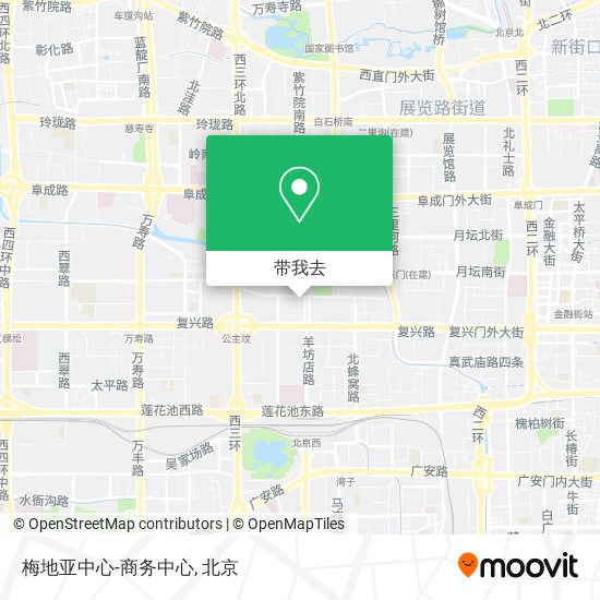 梅地亚中心-商务中心地图