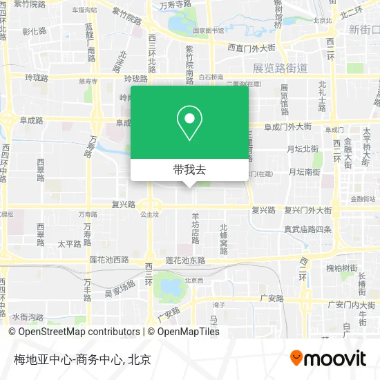 梅地亚中心-商务中心地图