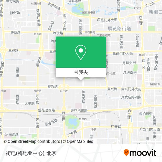 街电(梅地亚中心)地图