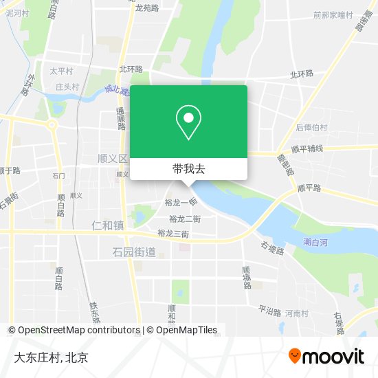 大东庄村地图