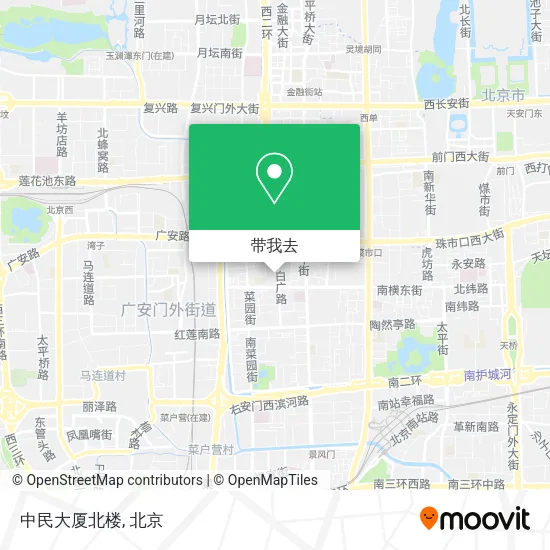 中民大厦北楼地图