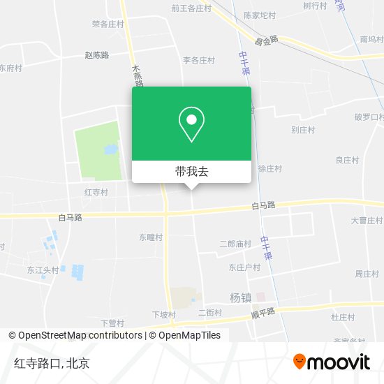 红寺路口地图