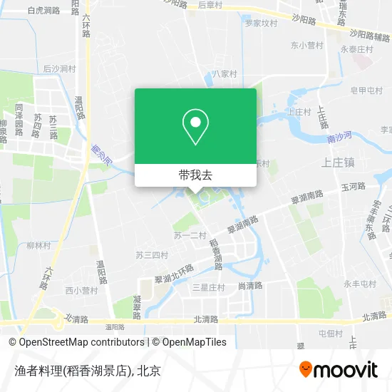 渔者料理(稻香湖景店)地图