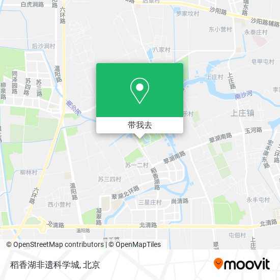 稻香湖非遗科学城地图