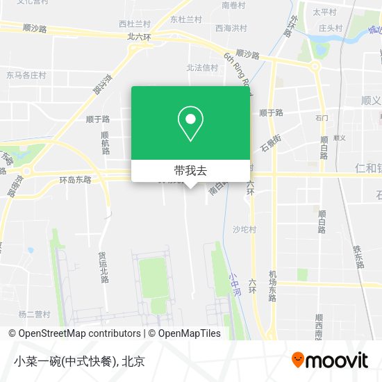 小菜一碗(中式快餐)地图