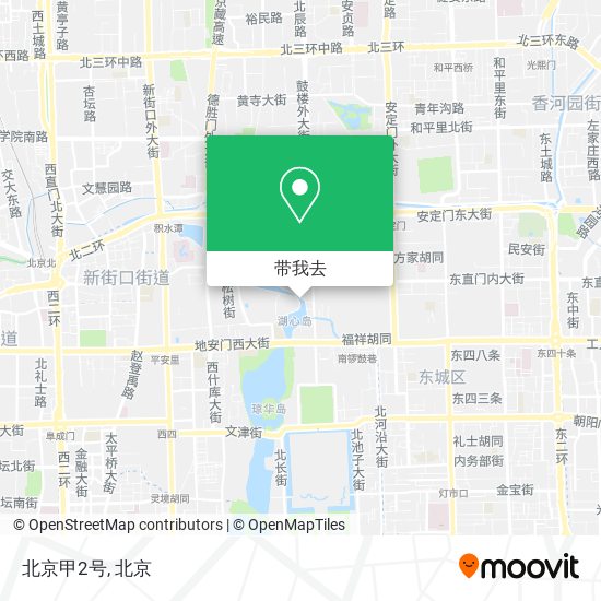 北京甲2号地图