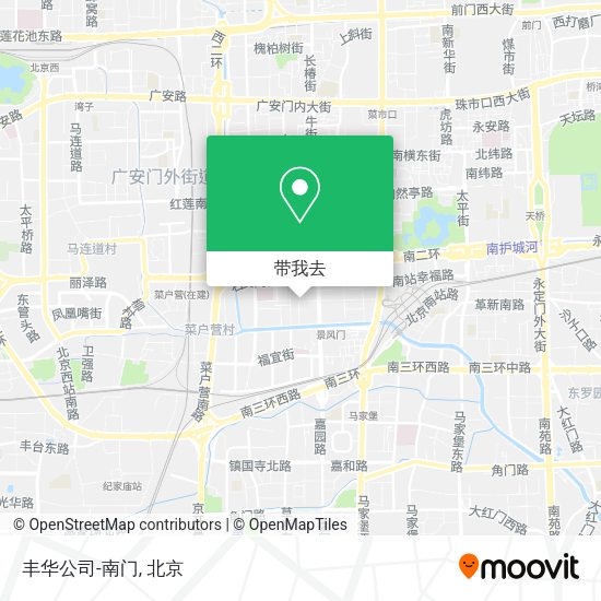 丰华公司-南门地图