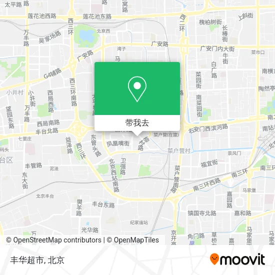 丰华超市地图