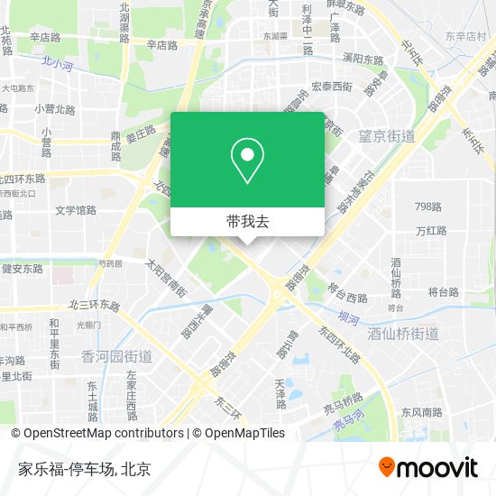 家乐福-停车场地图