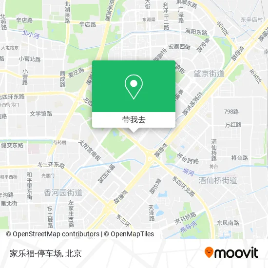 家乐福-停车场地图
