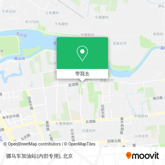 骡马车加油站(内部专用)地图