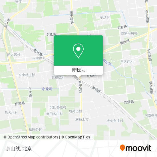 京山线地图