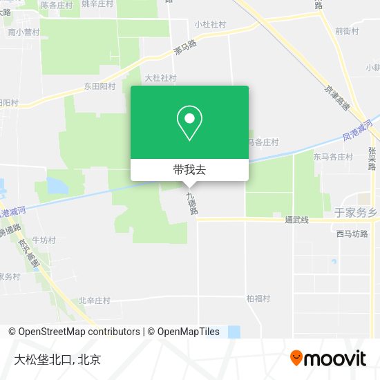 大松垡北口地图