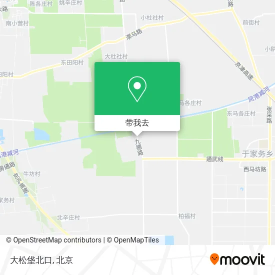 大松垡北口地图