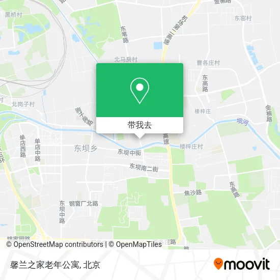 馨兰之家老年公寓地图