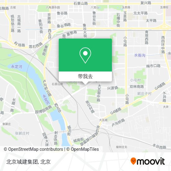 北京城建集团地图