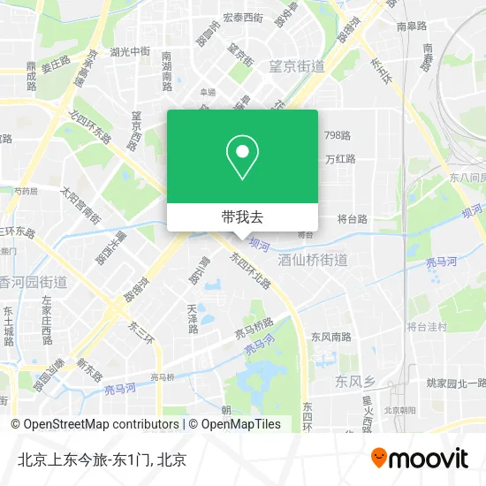 北京上东今旅-东1门地图