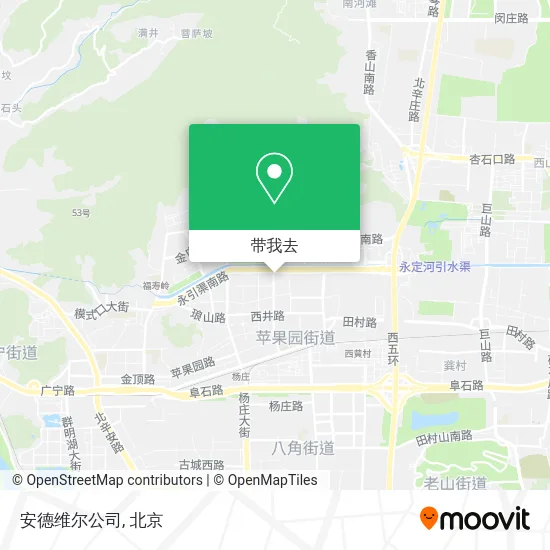 安德维尔公司地图