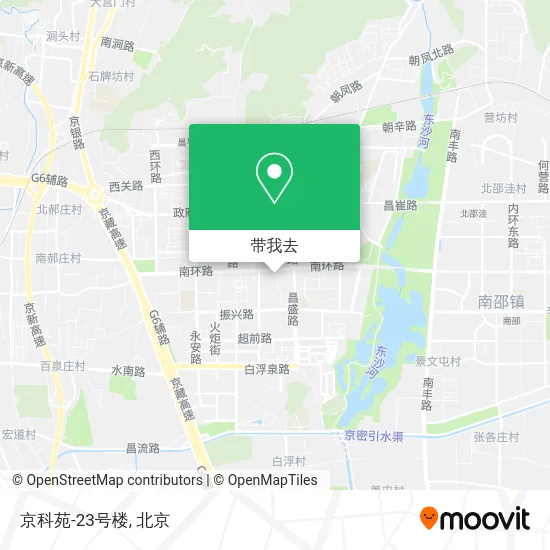 京科苑-23号楼地图