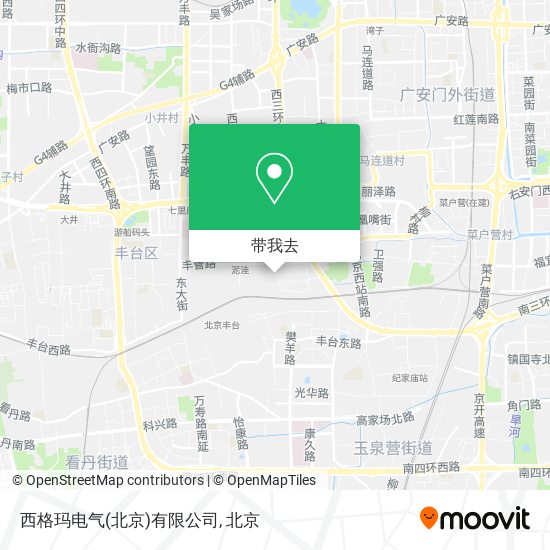 西格玛电气(北京)有限公司地图