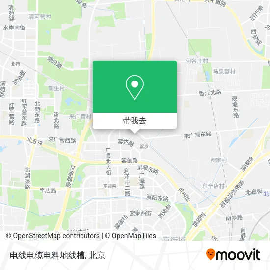 电线电缆电料地线槽地图