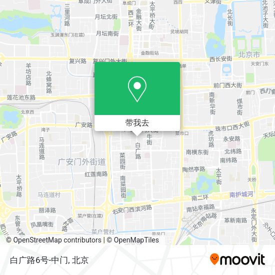 白广路6号-中门地图