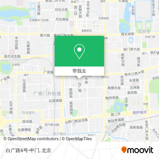 白广路6号-中门地图